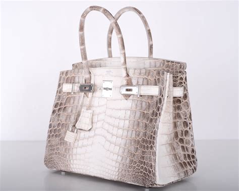 bolsa hermes cocodrilo blanco